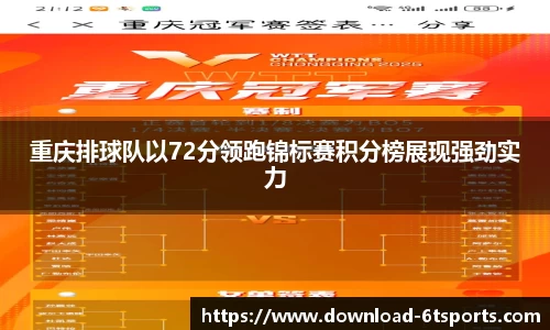 重庆排球队以72分领跑锦标赛积分榜展现强劲实力